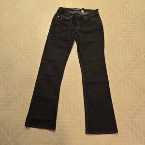 DKNY JEANS size 4R boot cut dark wash